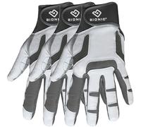 BIONIC RELIEFGRIP 2.0 LEATHER GOLF GLOVE - 3 PACK