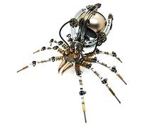 Bionic Spider 3D Metal Mechanical Model, Cyberpunk Animal Collectible Model, Gift for Sci-Fi Fans & Collectors (512PCS)