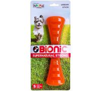 Bionic Urban Dog Throwing Stick Toy Treat Dispenser Play Orange - Small