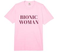 Bionic Woman Hip Replacement Surgery Recovery Prosthesis Comfort Colors Adult Heavyweight T-Shirt