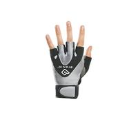 Bionic Women's StableGrip 1/2 Finger Fitness Gloves w/ NaturalFit Technology, Black (PAIR)