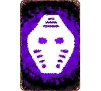 Bionicle Mask Pakari v2 Vintage Metal Tin Sign Movie Poster Wall Art Decor 8x12 Inch for Home Cafes Office Store Pubs Club Sign Gift