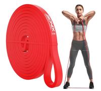 Bionix Resistance Bands - Pull Up Assistance Bands Set for Calisthenics, Muscle Toning, Yoga, Strength Training, Powerlifting Equipment- Stretch Bands for Exercise- Gym Fitness Bands for Men and Women