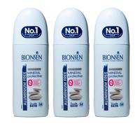 Bionsen Mineral Protective Pump Spray Deodorant, 0 Percent Aluminum, Paraben Free, All-Day Freshness for Sensitive Skin, 100ml, 3 Pack