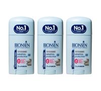 Bionsen Mineral Protective Stick Deodorant, 0 Percent Aluminum, Paraben Free, All-Day Freshness for Sensitive Skin, 40ml, 3 Pack