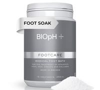 BIOpH+ Footcare Antifungal Foot Soak for Spa & Bath - Athlete's Foot Treatment, Cracked Heels and Callus Treatment (250g)