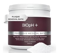 BIOpH+ Psoriasis Bath Treatment 500 g | Medical Bath Salt for Plaque Psoriasis Skin Relief | Natural Alternative or Complement to Creams
