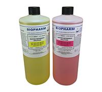 Biopharm pH Buffer Calibration Solution 2-Pack | Quart (1 L) Bottles | pH 4.00 and pH 7.00 | NIST Traceable Reference Standards for All pH Meters | Color Coded