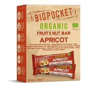 Biopocket Organic Fruit and Nut Bars, Apricot (18 x 35g)