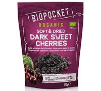 Biopocket Organic Soft & Dried Dark Sweet Cherries, 2 x 170 g