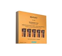 Biopoint Solaire Wonder Tan tanning set: tanning agent for face and body + aftersole attachment, 1 pack of 5 tanning agents (10 ml x 5) and 5 fixers (20 ml x 5)