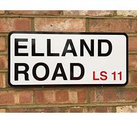Biopracess Leeds United Elland Road Street Sign Street Sign 8X12 inches