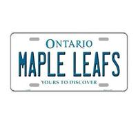 Biopracess New Sign toronto maple leafs hockey team 6x12 inches License Plate Sign