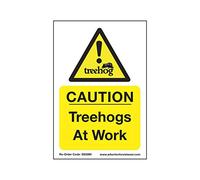 Biopracess Treehogs At Work Safety Signs Warning Sign 8x12 Inches