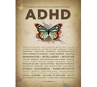 Bioprocess ADHD Butterfly Decor Metal Sign Tin Sign Decor Poster Wall Art Poster 8X12 Inches
