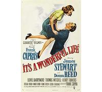 Bioprocess Its A Wonderful Life Vintage Movie Poster Wall Art Decoration Metal Plaque Poster Metal Sign 8X12 inches