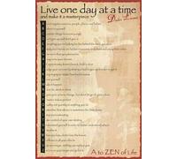 Bioprocess Poster Dalai Lama Live One Day At A Time Home Decor Art Wall Decor Metal Sign Poster 8x12 inches