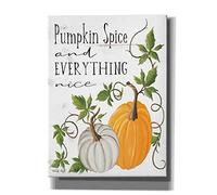 Bioprocess Pumpkin Spice and Everything Nice Decor Poster Wall Art Tin Sign Decor Metal Sign Poster 8X12 Inches