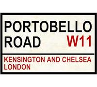 Bioprocess Street/Road Signs (Portobello Road) 8X12 Inches