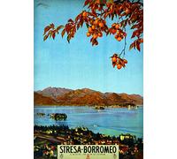 Bioprocess Stresa.Poster On .Home Room Interior Design.Travel Italy. Garage Wall Decor Metal Tin Signs Poster 8X12 Inches