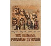 Bioprocess The Original Founding Fathers for Indigenous Americans Vintage Decor Poster Wall Art Decor Metal Sign Poster 8X12 Inches