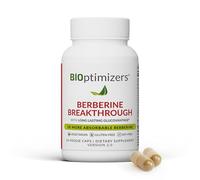 BiOptimizers Berberine Breakthrough 2.0 Supplement | Vegetarian, Gluten-Free and Soy-Free | 60 Capsules