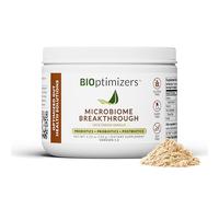 BiOptimizers Microbiome Breakthrough Repair Powder | Contains Probiotics, Gas & Bloating Relief, GI Revive & Improves Gut Health | Vanilla | Vegetarian | 30 Servings | 150g