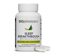 BiOptimizers Sleep Breakthrough 60 Capsules | Effective Sleeping Aids for Adults Melatonin Free, Magnesium & L-theanine | Extra-Strength Natural Herbal Support and Magnesium Sleep Aids for Adults