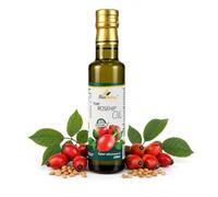Biopurus Certified Organic Cold Pressed Rosehip Seed Oil 250ml, Food & Skin