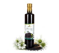 Biopurus Organic Egyptian Black Cumin Seed Oil 500ml Cold Pressed | Also known as black seed oil, unrefined Nigella sativa oil for salads, dips and cold dishes
