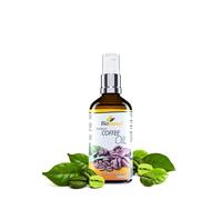 Biopurus Premium Green Coffee Cosmetic Oil 100ml - Cold Pressed, 100% Pure, Natural Skin Care Oil, Lightweight, Fast Absorbing, Vegan Beauty