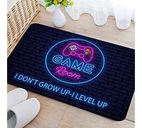 Bioputty Gaming Bath Rug Floor Mat Welcome Mat Bath Rugs, Non-Slip&Absorbent Front Door Mat, Washable Floor Doormat for Entryway, Patio, Porch 18x30 inch
