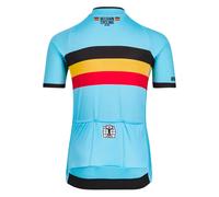 Bioracer Belgium Icon Classic Short Sleeve Jersey Multicolor 164 cm Boys,Girls