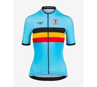 Bioracer Belgium Icon Classic Short Sleeve Jersey Multicolor L Women