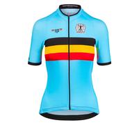 Bioracer Belgium Icon Classic Short Sleeve Jersey Multicolor 2XL Women