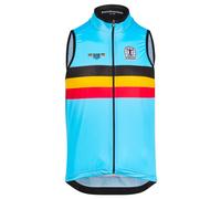 Bioracer - Belgium Icon Wind Gilet - Cycling vest size L, blue