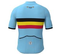 Bioracer Official Belgian Short Sleeve Jersey Multicolor L Men