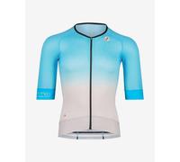 Bioracer Speedwear Cooling Short Sleeve Jersey Blue Pink - XS