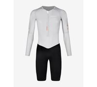 Bioracer Speedwear Time Trial skinsuit white grey black - XL