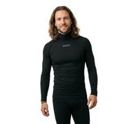 Bioracer Thermal Merino Long Sleeve Base Layer Top Black - M-L