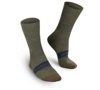 Bioracer - Thermal Merino Socks - Cycling socks size 42-44 - L, olive
