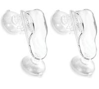 biOrb Aquarium Heater Stand (Transparent), Essential Fish Tank Accessories, Attaches Aquarium Heater To Curved Or Flat Surface, Discreet Colour To Blend In With Aesthetic, Includes Clamping Bracket