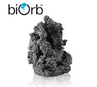 Biorb Black Mineral Stone Ornament 26cm Aquarium Fish Tank 48362 Tube Halo Flow