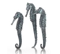 Biorb Black Seahorse Ornament Ceramic Aquarium Decoration Decor For Salt Fresh Water Fish Tank Aquatic Landscape Safe Genuine Oase