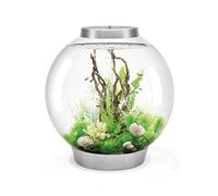 Oase Biorb Classic 105L Aquarium Fish Tank In Silver With Mcr Led Lighting