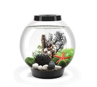 BIORB CLASSIC 15L BLACK AQUARIUM ACRYLIC FISH TANK LED LIGHTING FILTER UNIT