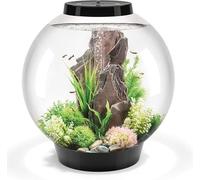 biOrb CLASSIC 60 Aquarium With Integrated LED Lights (Black, 60 Litres)