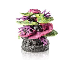 biOrb Coral Rock Ornament green-purple