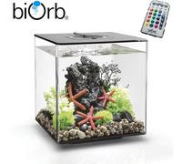 Biorb Cube 30 MCR LED Colour Change Clear Black White Aquarium Fish Tank