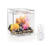 BIORB CUBE 30L AQUARIUM CLEAR MCR LED LIGHTING TANK ACRYLIC WATER FISH HOME